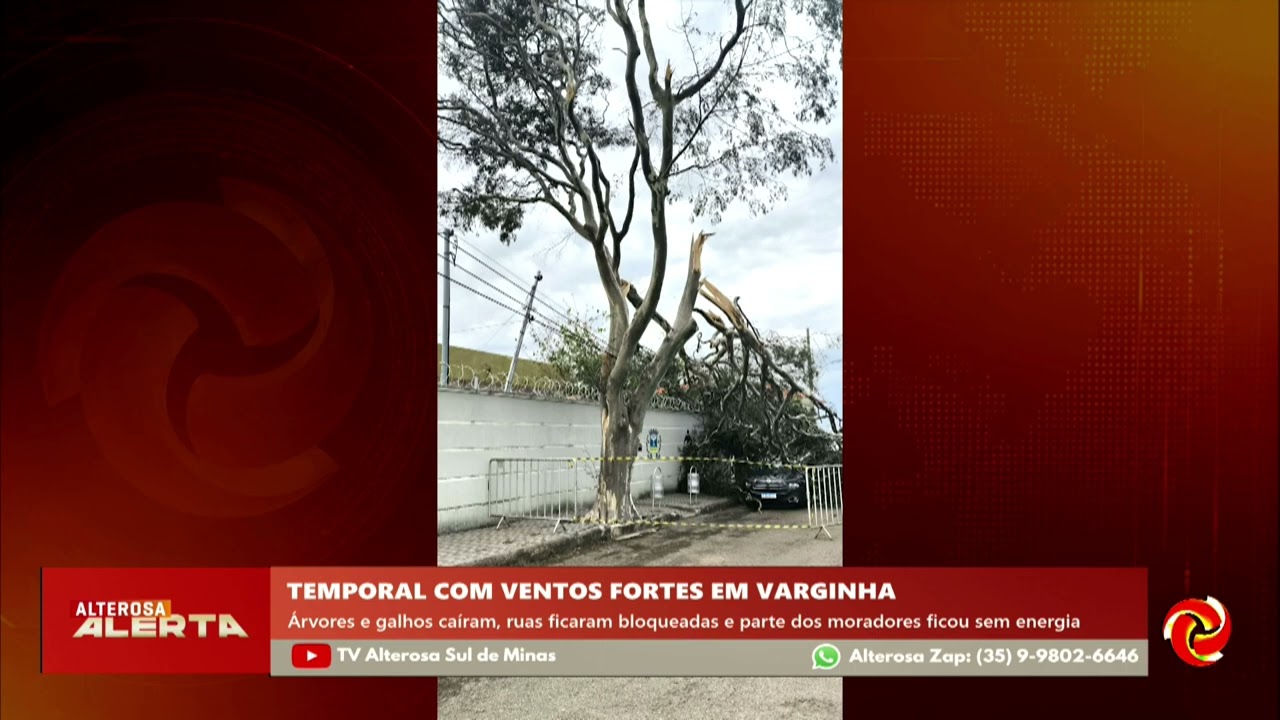 Rádio Melodia FM fica fora do ar após temporal em Varginha
