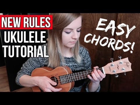 New Rules - Dua Lipa | EASY UKULELE TUTORIAL