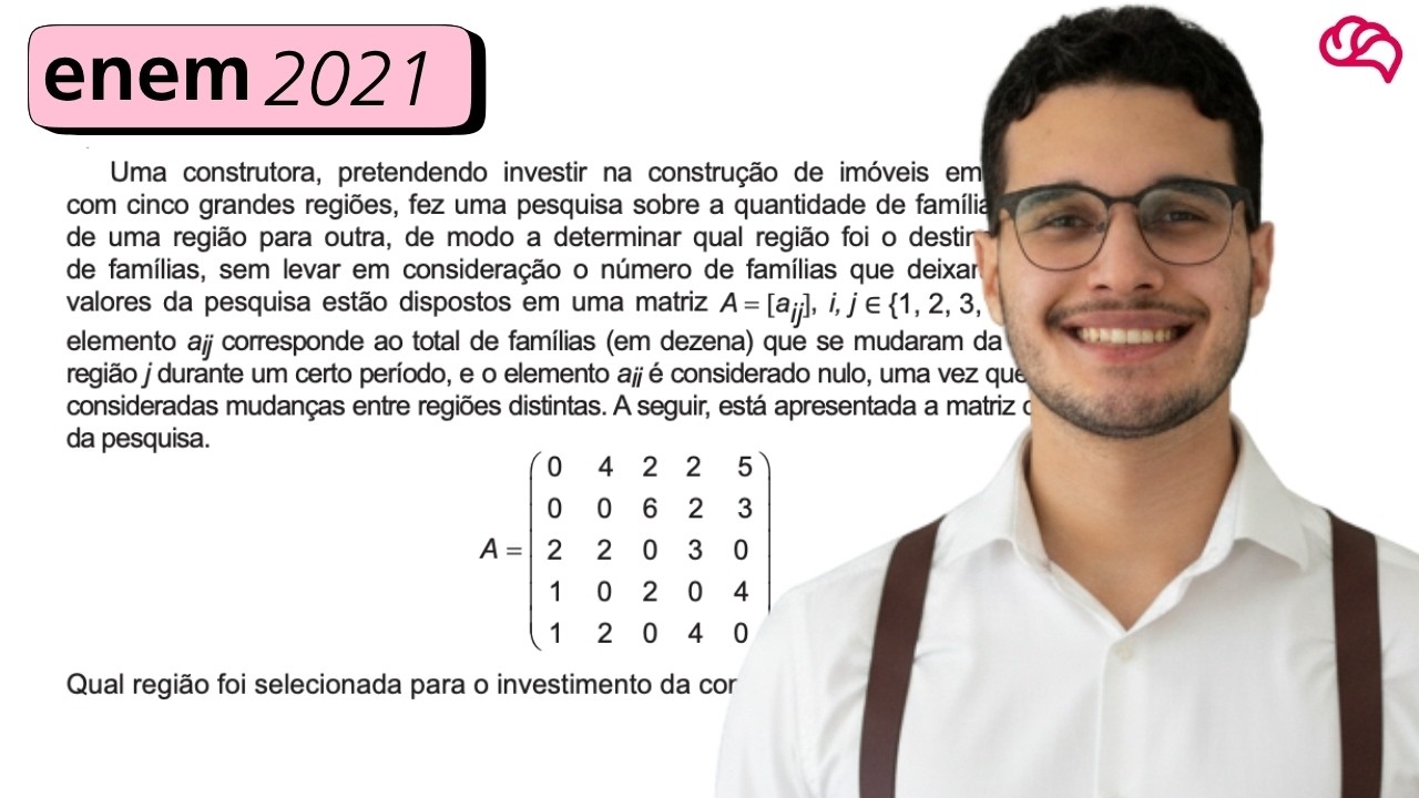 Resolução em Vídeo — Questão 157 ENEM 2021