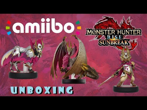 UNBOXING - Monster Hunter Rise Sunbreak amiibo