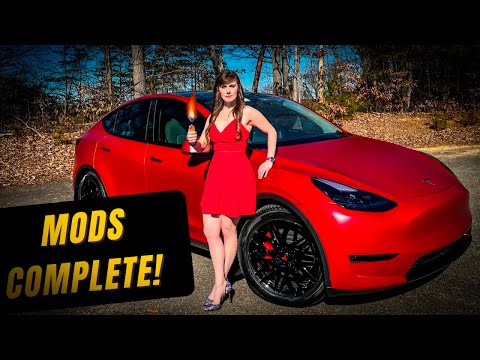 REVEAL of my Tesla Model Y! | My modifications to RLD is finally complete!