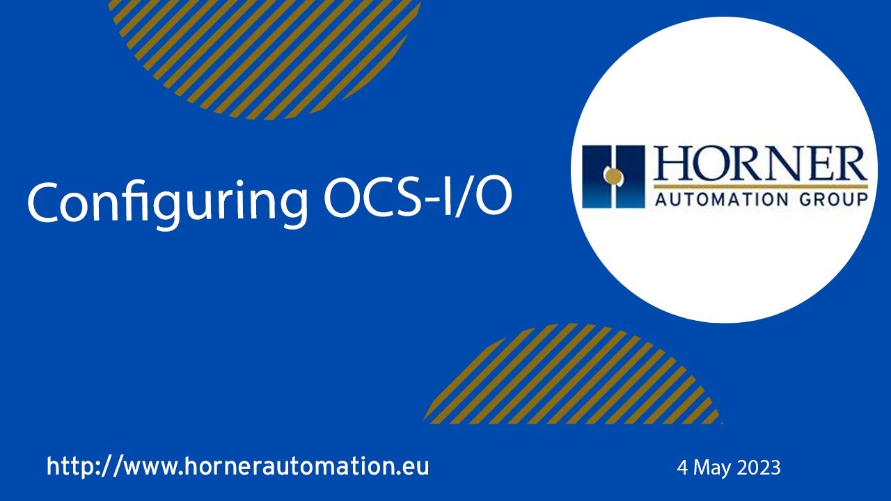 Configuring OCS-I/O