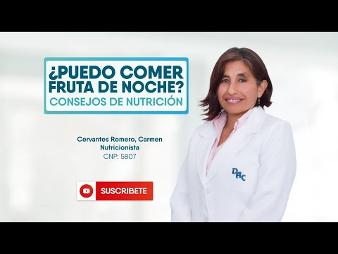 🍓 ¿Puedo comer fruta de noche? 🍇