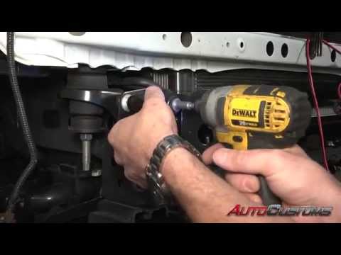 How to Install Iron Cross RS Front Bumper at AutoCustoms com