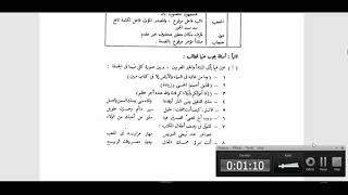 النحو الوظيفي(12) الجزء الأول من تدريبات المبتدأ والخبر image