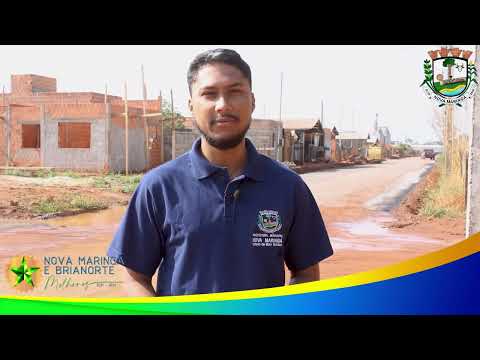 Pavimentação asfáltica no Bairro Mario Duilio Henry.