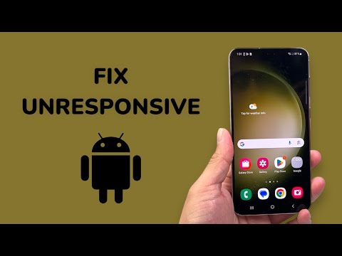 How Fix Unresponsive Android Touch Screen