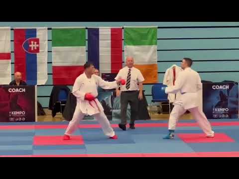 James smith karate hx cup open weight final