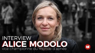 Interview : Alice Modolo, vice-championne du monde d'apnée