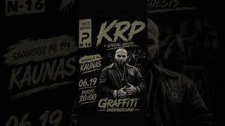 06-19 KRP + Special Guests! In Kaunas, Graffiti Underground! #krp #live #rapshow #lithuanianflaiva