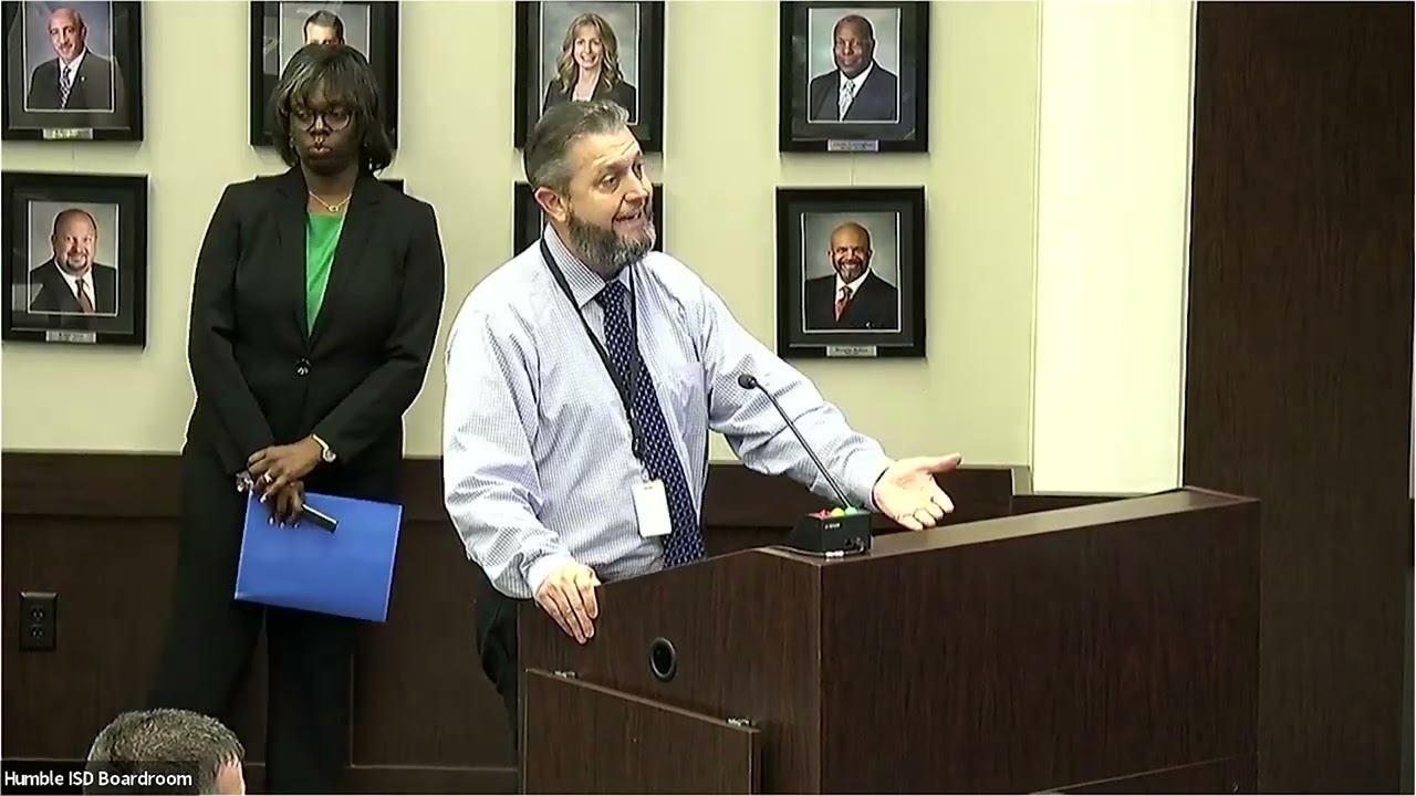 Humble ISD Board Meeting January 13, 2026