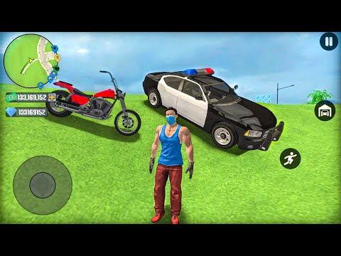 Bus, Police Car and Bike Driving in Open World Game - Android Gameplay