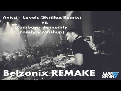 Avicii 'Levels' (Skrillex Remix) vs. Zomboy - Immunity (Zomboy Mashup) [Dirty Sound Remake]
