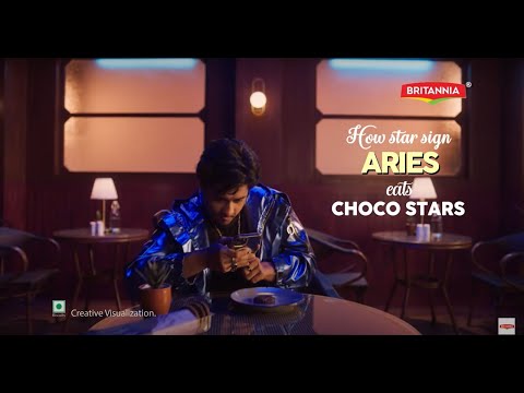 Britannia Pure Magic Choco Stars  | Aries