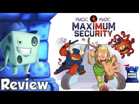 Magic Maze: Maximum Security Review - with Tom Vasel