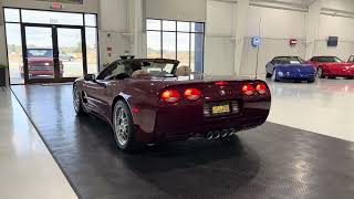 2003 Chevrolet Corvette Convertible 50th Anniversary Edition Start Up