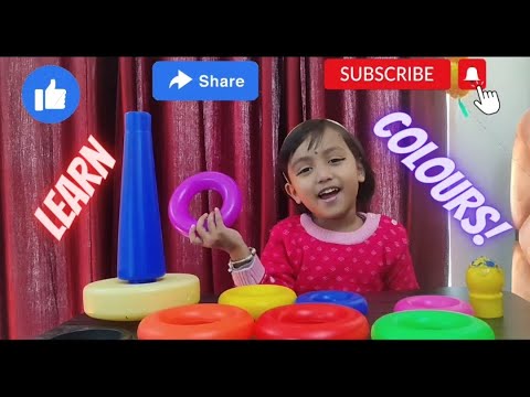 Pre scholars learning colors | Learn colors with Vanshu | Finger family collection