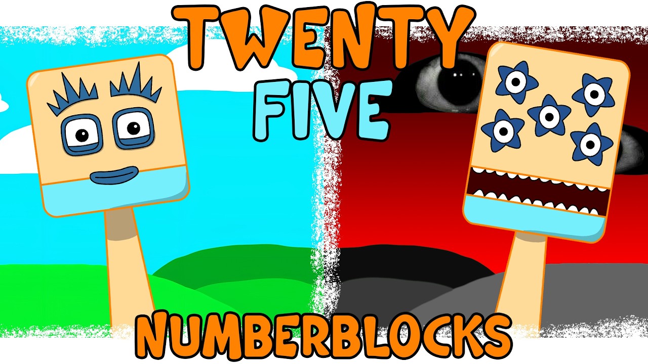 My Sprunki OC: Twenty Five (from Numberblocks)