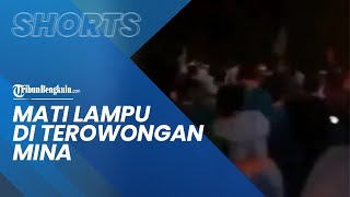 Terekam Kamera Ponsel Detik-detik Insiden Mati Lampu di Terowongan Mina, 'Jangan Masuk Dulu, Tahan'