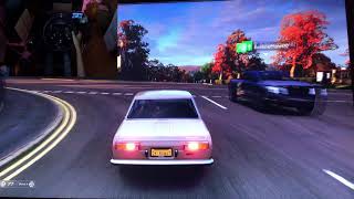 【Forza Horizon4】1970 DATSUN 510 | LogitechG920 | Game Play