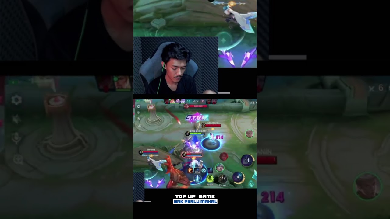 🗣️: selena apo lance tu gong 🥶🥶 #shorts #mobilelegends