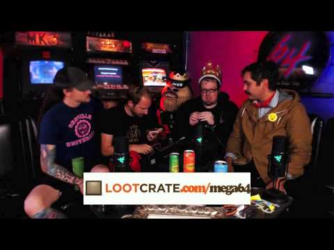 Mega64 Podcast 349 - Loot Crate Unboxing: Fantasy Theme, April 2015