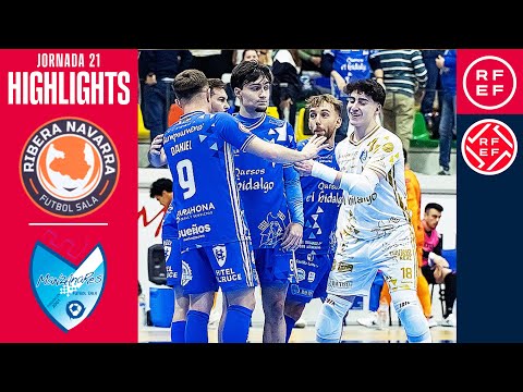 Resumen #PrimeraDivisiónFS | Tudelano Ribera Navarra 3-4 Quesos El Hidalgo Manzanares| Jornada 21