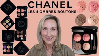 CHANEL LIMITED EDITION PALETTES |  LES 4 OMBRES BOUTONS MADEMOISELLE | PLUS RANKING EACH EYE QUAD!