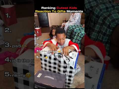 Ranking Cutest Kids Reaction To Gifts Moments😭😭