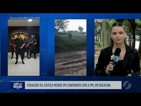 Foragido da justiça morre em confronto com PM em Edealina