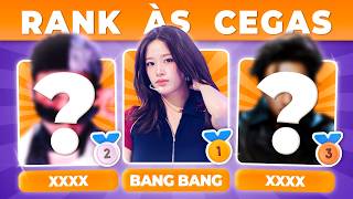RANKING ÀS CEGAS 🔥| KPOP QUIZ 2026