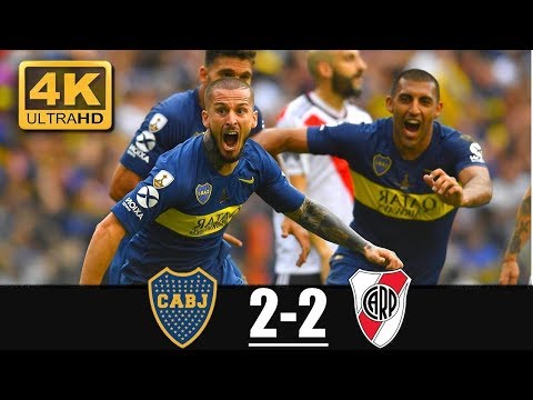 Boca Juniors vs River Plate  Resumen Goles 2-2  Conmebol Libertadores HD