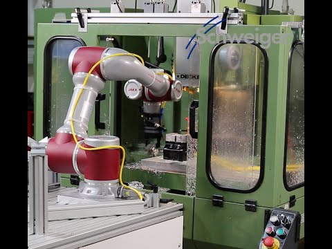 Maschinenbeschickung mit JAKA Cobot