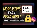Why Instagram Reels Get More Views Than Followers Private Account Explained