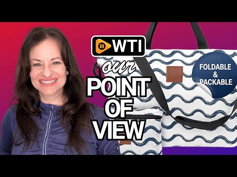 Large Beach Tote Set for Moms – Foldable Sandproof Travel Bag with Waterproof Pouch - WTI product video review