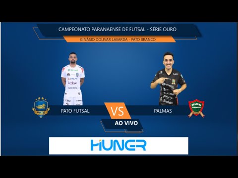 PATO FUTSAL X PALMAS - PARANAENSE OURO 2021 - AO VIVO