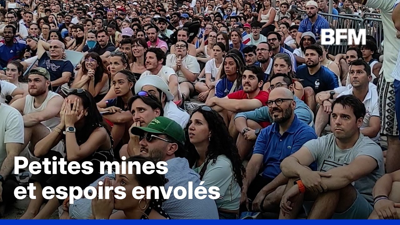 Mondial: petites mines et espoirs envolés pour cette famille de supporters