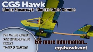 Chuck Slusarczyk, CGS Hawk, Chucks Glider Supply.