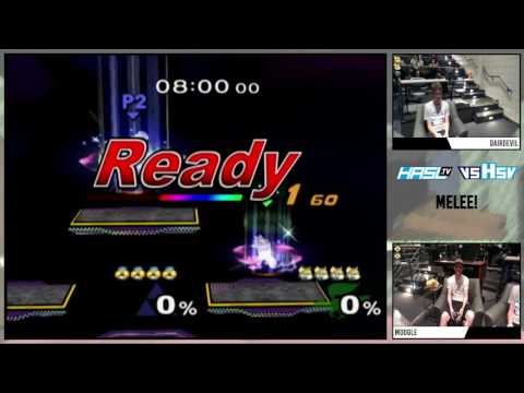 vsHsv s1e9 – DairDevil (Fox) vs moogle (Sheik) – Losers Semis – Melee
