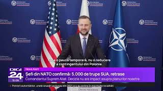 Ce spune șeful NATO, Mark Rutte, despre retragerea de trupe americane din Europa