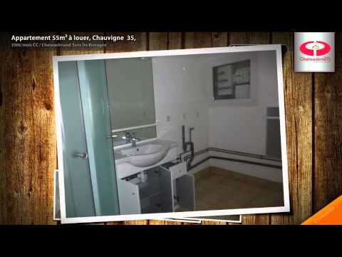 Appartement 55m² à louer, Chauvigne  35,