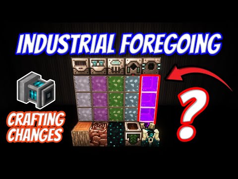 Industrial Foregoing - Complete Guide in All The Mods 10