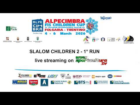 SLALOM CHILDREN 2 1° RUN - ALPECIMBRA FIS CHILDREN CUP 2026 | SPORTCULTURA.TV