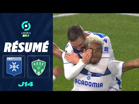 AJ AUXERRE - AS SAINT-ÉTIENNE (5 - 2) - Résumé - (AJA - ASSE) / 2023-2024