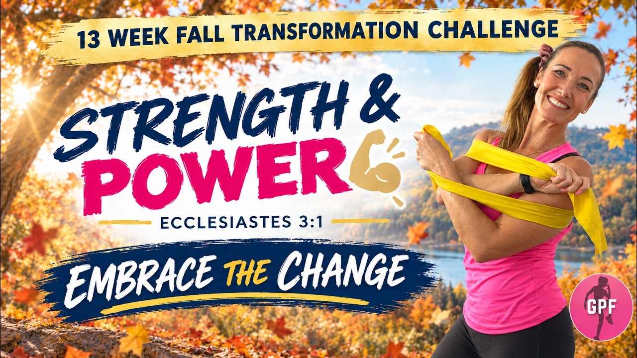 "EMBRACE THE CHANGE" STRENGTH & POWER RESISTANCE BAND STRENGTH TRAINING WORKOUT WITH JESS B