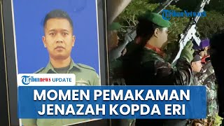 Disemayamkan di Kantor Pusat Munisi III TNI AD, Jenazah Kopda Eri Dimakamkan di Temanggung