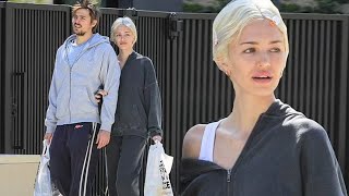 "Delilah Belle Hamlin Makeup-Free Outing with Boyfriend in LA"