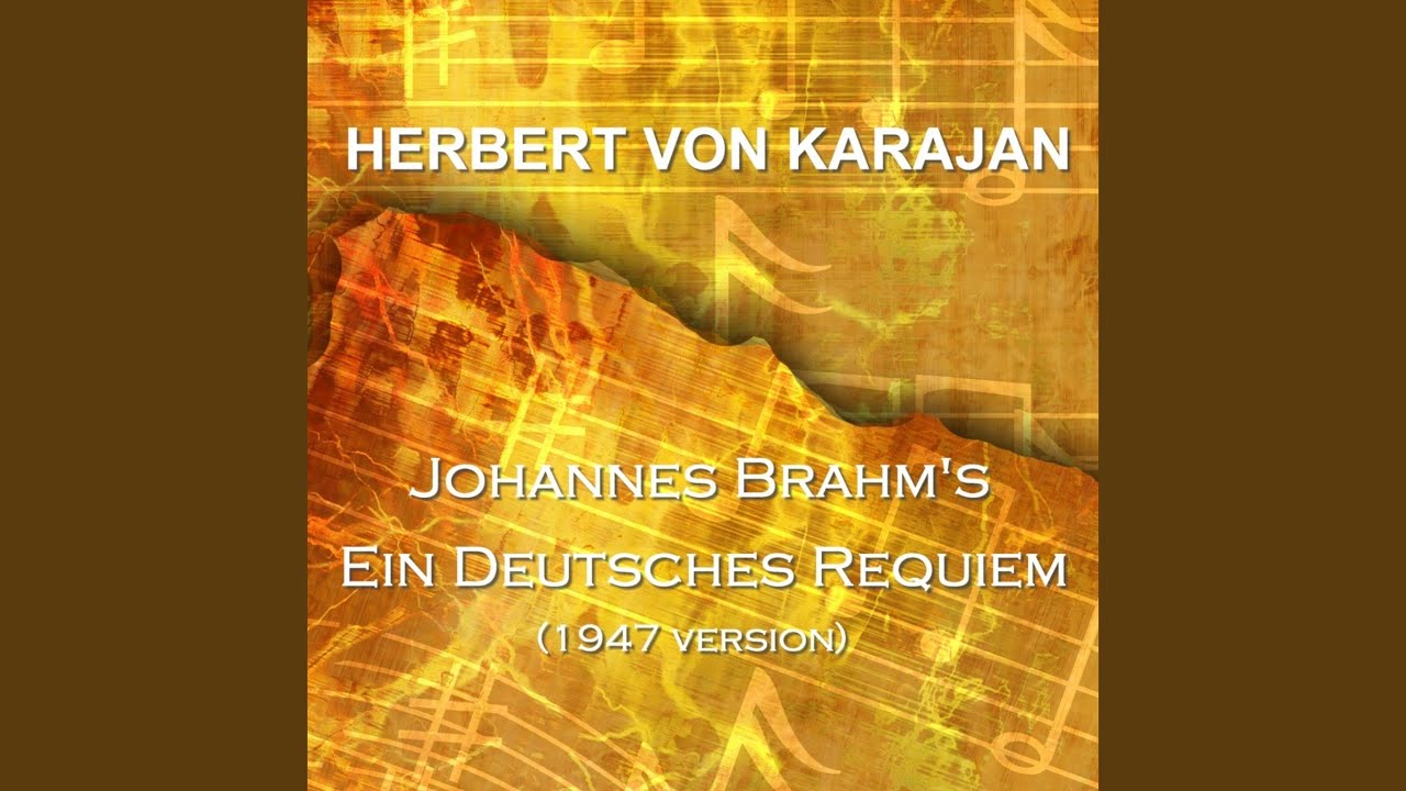 Ein Deutsches Requiem: Denn Wir Haben Hie Kleine Bleibende Statt