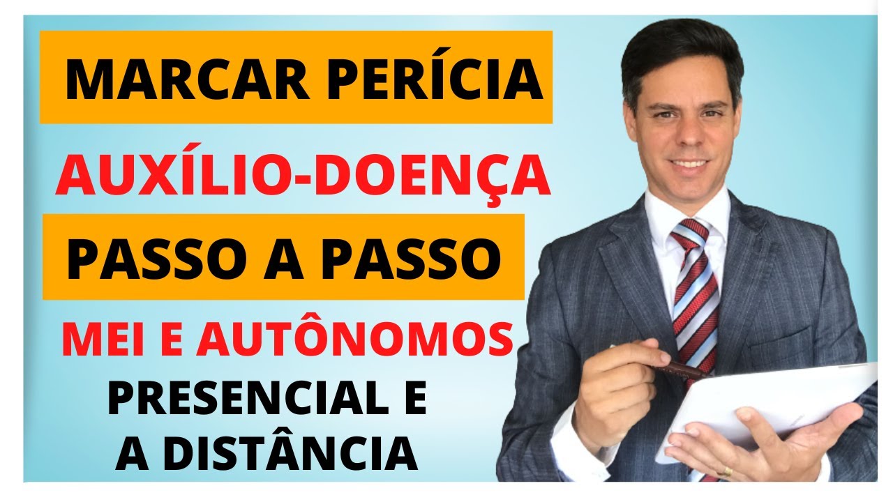 MEI ou AUTÔNOMOS - MARCAR PERÍCIA NO INSS- PRESENCIAL E A DISTÂNCIA- TODOS OS PASSOS