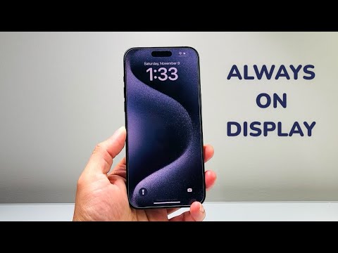 iPhone 15 Pro Max: How To Turn ON / OFF Always On Display